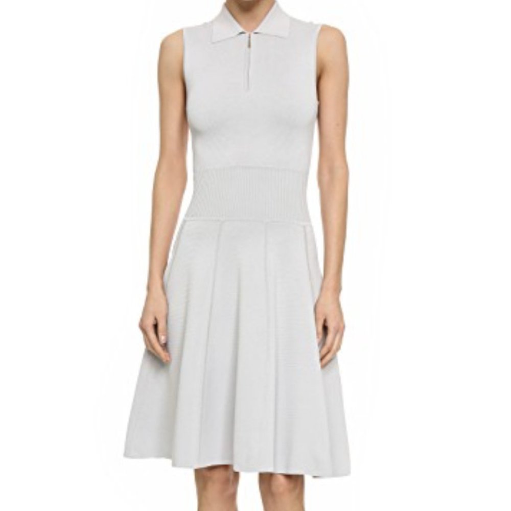 Jason Wu Knit Flounce Polo Dress